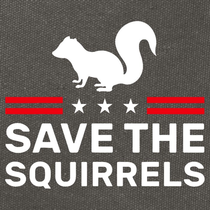 Save The Squirrels Justice For Peanut Cotton Canvas Backpack