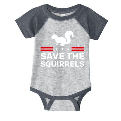 Save The Squirrels Justice For Peanut Infant Baby Jersey Bodysuit