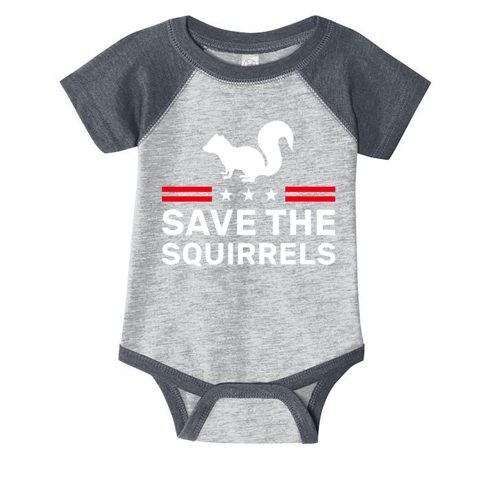 Save The Squirrels Justice For Peanut Infant Baby Jersey Bodysuit