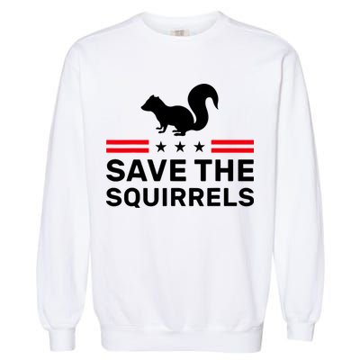 Save The Squirrels Justice For Peanut Garment-Dyed Sweatshirt