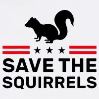 Save The Squirrels Justice For Peanut Garment-Dyed Sweatshirt