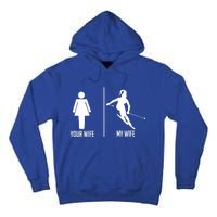 Ski Trip Skiing Wife Husband Marriage Cool Gift Tall Hoodie