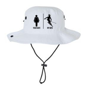 Ski Trip Skiing Wife Husband Marriage Cool Gift Legacy Cool Fit Booney Bucket Hat