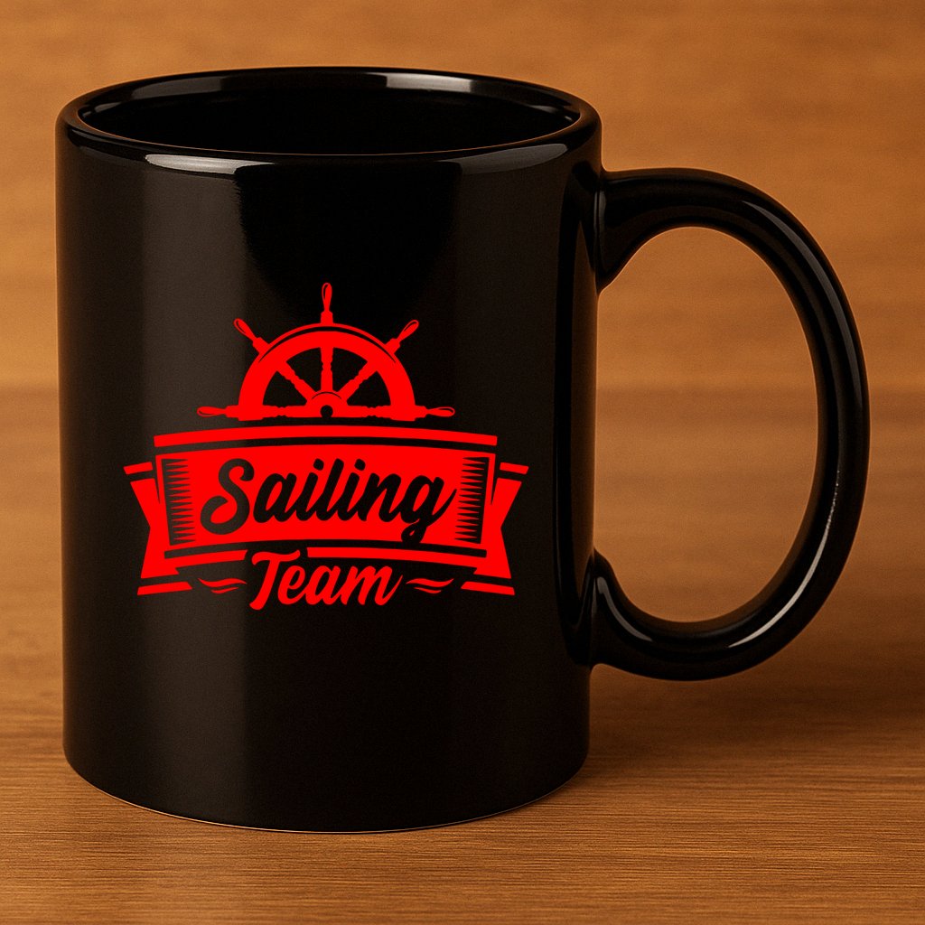 Sailing Team 11oz C Handle Ceramic Mug