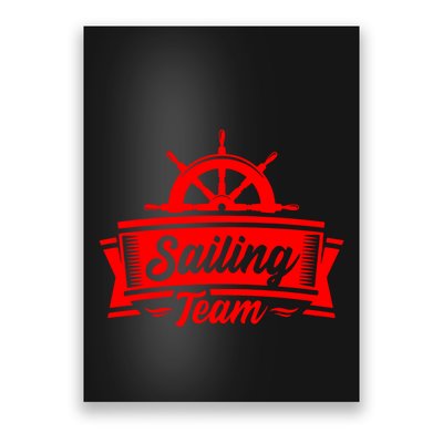 Sailing Team Poster