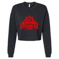 Sailing Team Cropped Pullover Crew