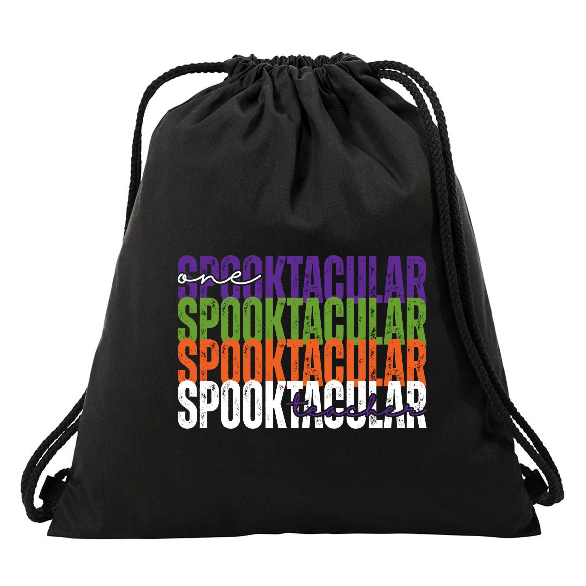 Sppoktacular Teacher Drawstring Bag