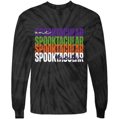 Sppoktacular Teacher Tie-Dye Long Sleeve Shirt