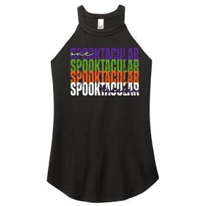 Sppoktacular Teacher Women’s Perfect Tri Rocker Tank