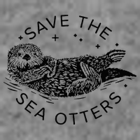 Save The Sea Otters Toddler Hoodie