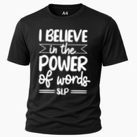 Speech Therapist Speechgiftlanguage Pathologist Slp Pathology Cool Gift Cooling Performance Crew T-Shirt