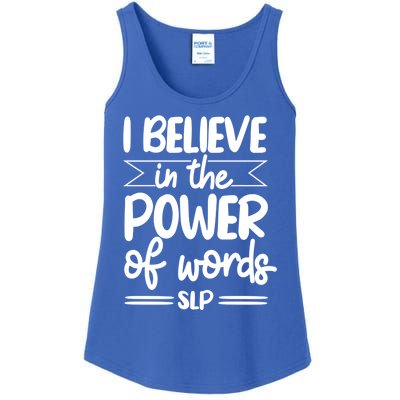 Speech Therapist Speechgiftlanguage Pathologist Slp Pathology Cool Gift Ladies Essential Tank