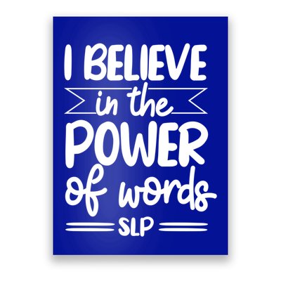 Speech Therapist Speechgiftlanguage Pathologist Slp Pathology Cool Gift Poster