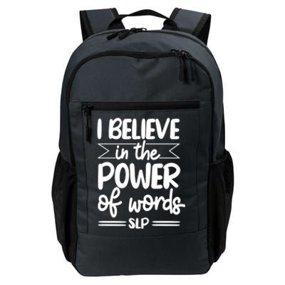 Speech Therapist Speechgiftlanguage Pathologist Slp Pathology Cool Gift Daily Commute Backpack