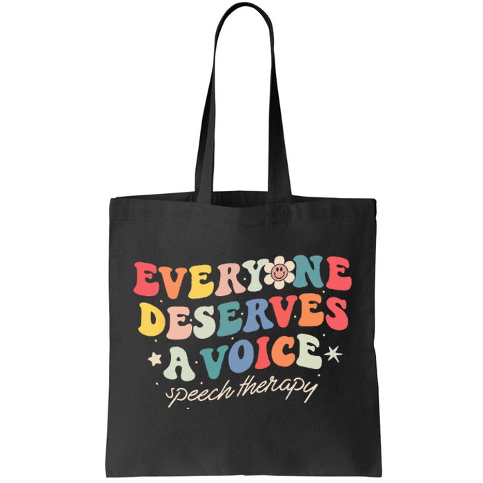 Speech Therapy Speech Language Pathologist SLP Team Women Tote Bag