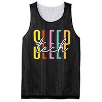 Sleep Tech Sleep Technologist Appreciation Mesh Reversible Basketball Jersey Tank