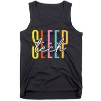 Sleep Tech Sleep Technologist Appreciation Tank Top