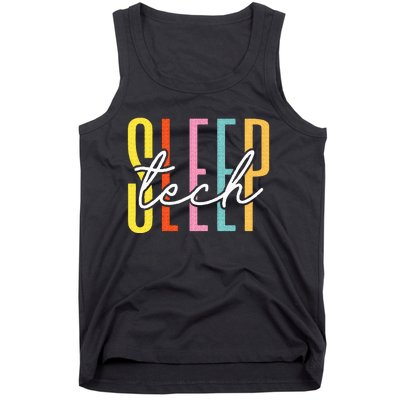 Sleep Tech Sleep Technologist Appreciation Tank Top