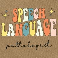 Speech Therapy Speech Language Pathologist Retro SLP Women Cotton Canvas Backpack