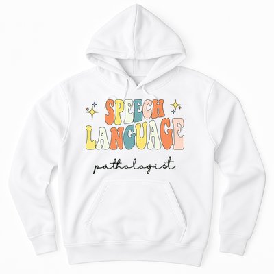 Speech Therapy Speech Language Pathologist Retro SLP Women Hoodie