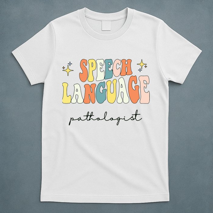 Speech Therapy Speech Language Pathologist Retro SLP Women T-Shirt