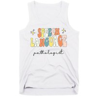 Speech Therapy Speech Language Pathologist Retro SLP Women Tank Top