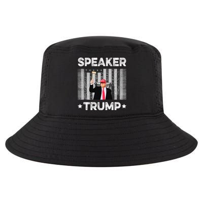 Speaker Trump | Speaker Of The House America Flag Pro Trump Cool Comfort Performance Bucket Hat