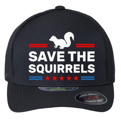 Save The Squirrels For Peanut Squirrels Flexfit Unipanel Trucker Cap