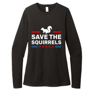 Save The Squirrels For Peanut Squirrels Womens CVC Long Sleeve Shirt