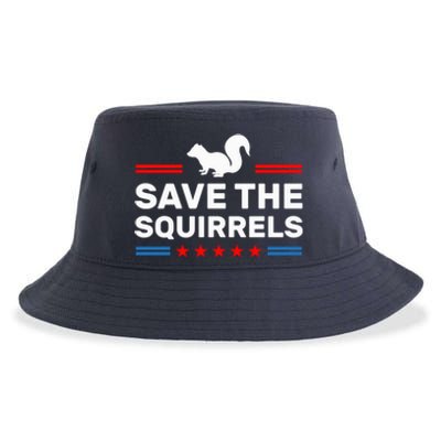 Save The Squirrels For Peanut Squirrels Sustainable Bucket Hat