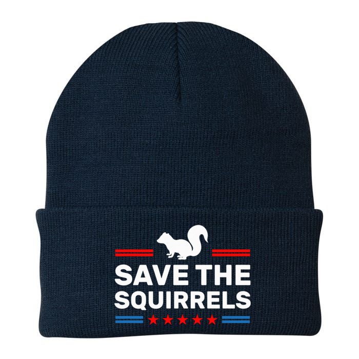 Save The Squirrels For Peanut Squirrels Knit Cap Winter Beanie