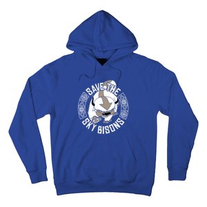 Save The Sky Bisons With Bison Head Gift Hoodie