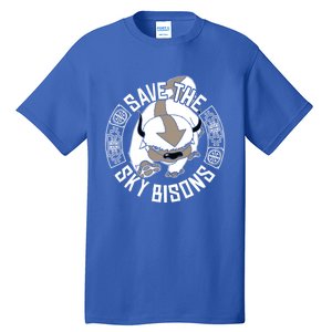 Save The Sky Bisons With Bison Head Gift Tall T-Shirt