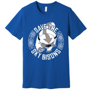 Save The Sky Bisons With Bison Head Gift Premium T-Shirt