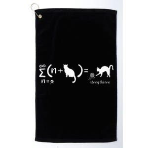 String Theory Science Nerd Physics SchrodingerS Cat Platinum Collection Golf Towel