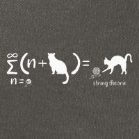 String Theory Science Nerd Physics SchrodingerS Cat Cotton Canvas Backpack