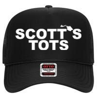 Scotts Tots High Crown Mesh Back Trucker Hat