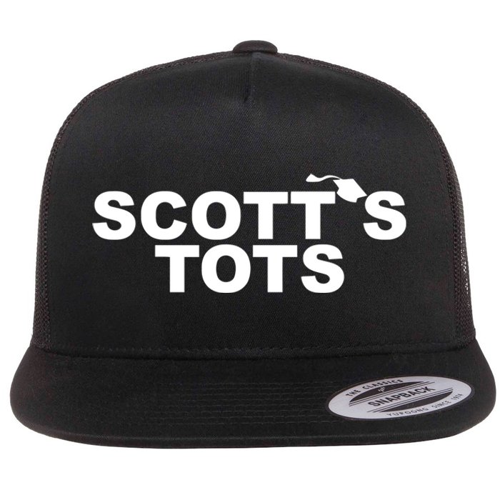 Scotts Tots Flat Bill Trucker Hat