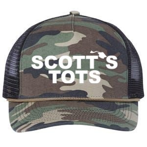 Scotts Tots Retro Rope Trucker Hat Cap