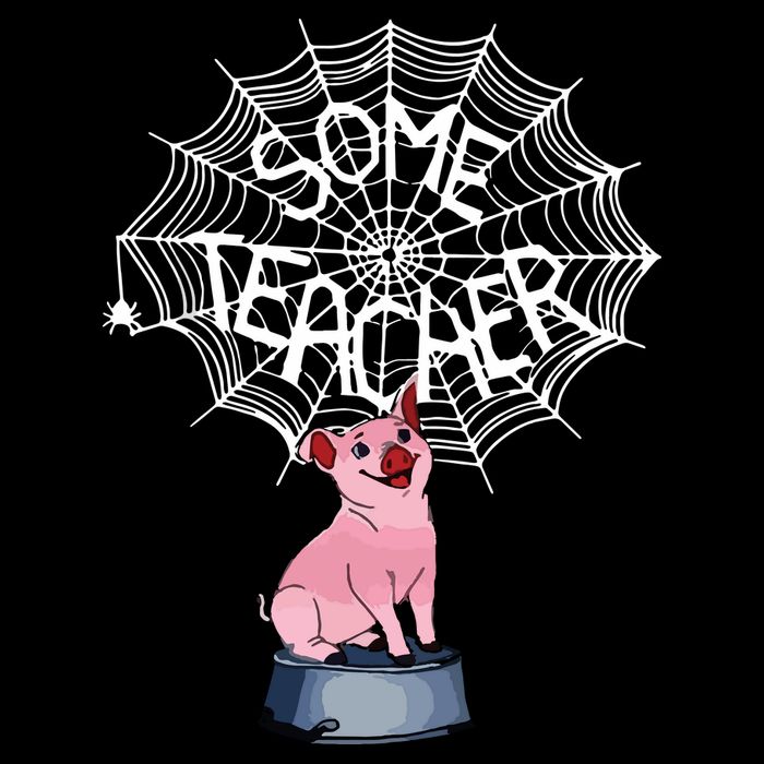 Some Teacher Spiderweb Pig Impact Tech Backpack