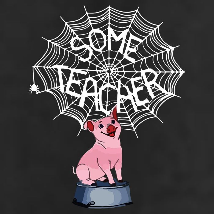 Some Teacher Spiderweb Pig 15oz Campfire Ceramic Mug