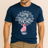 Some Teacher Spiderweb Pig Performance Shirt