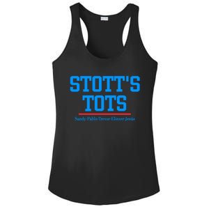 Stotts Tots Sandy Pablo Trevor Elieser Jesus Ladies PosiCharge Competitor Racerback Tank