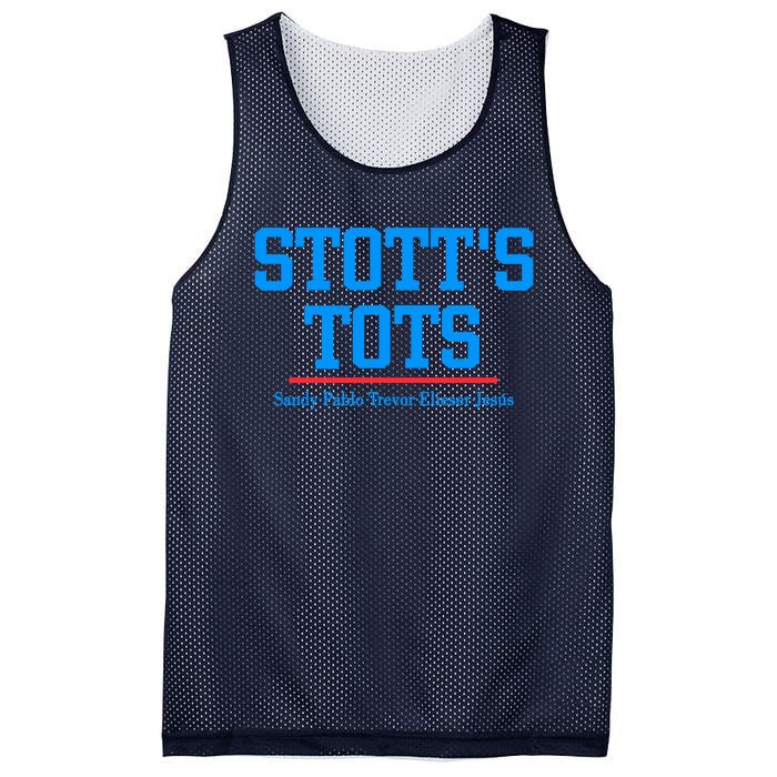 Stotts Tots Sandy Pablo Trevor Elieser Jesus Mesh Reversible Basketball Jersey Tank