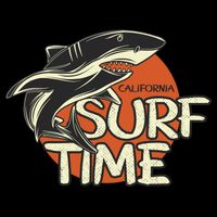 Surf Time Shark Sustainable Bucket Hat