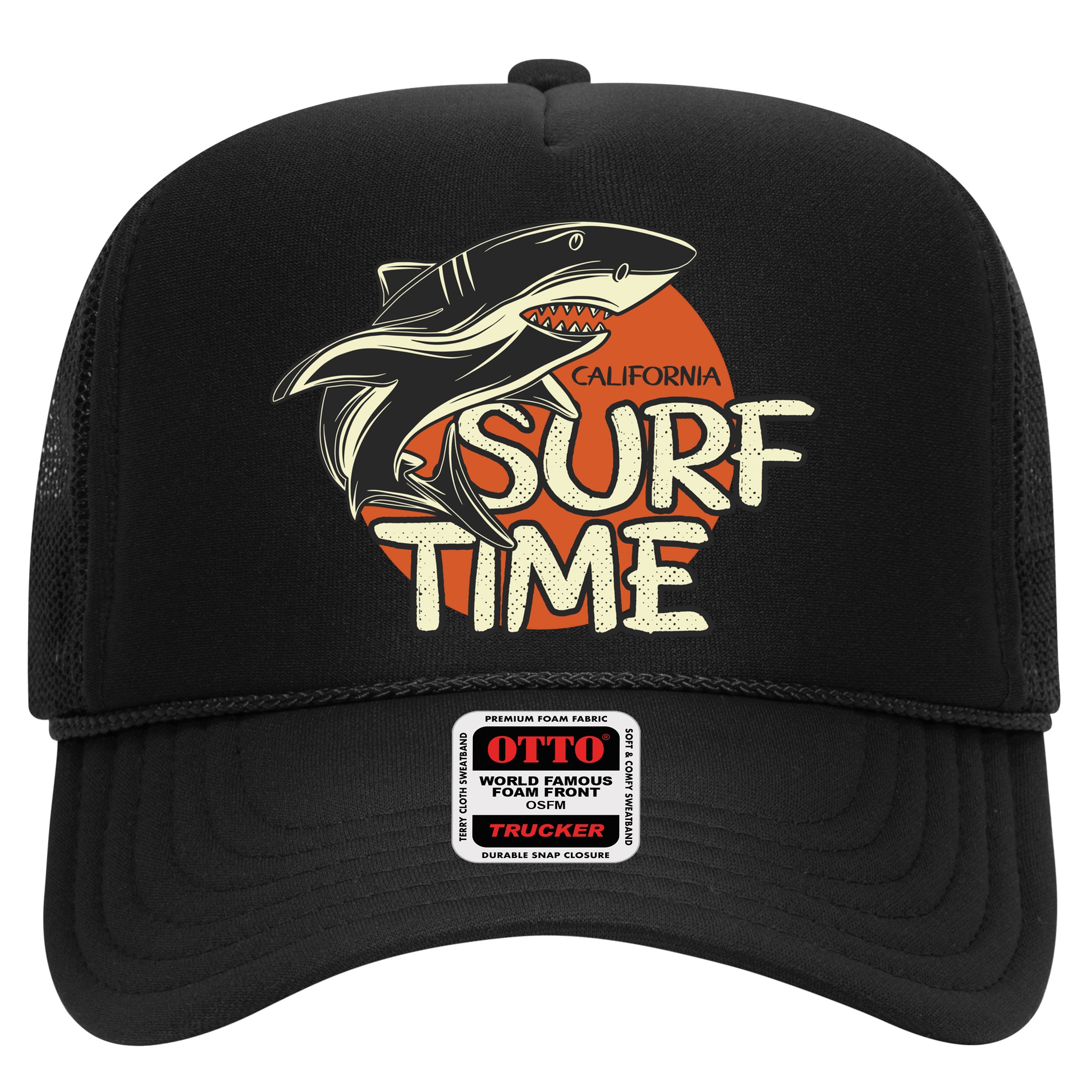 Surf Time Shark Hat