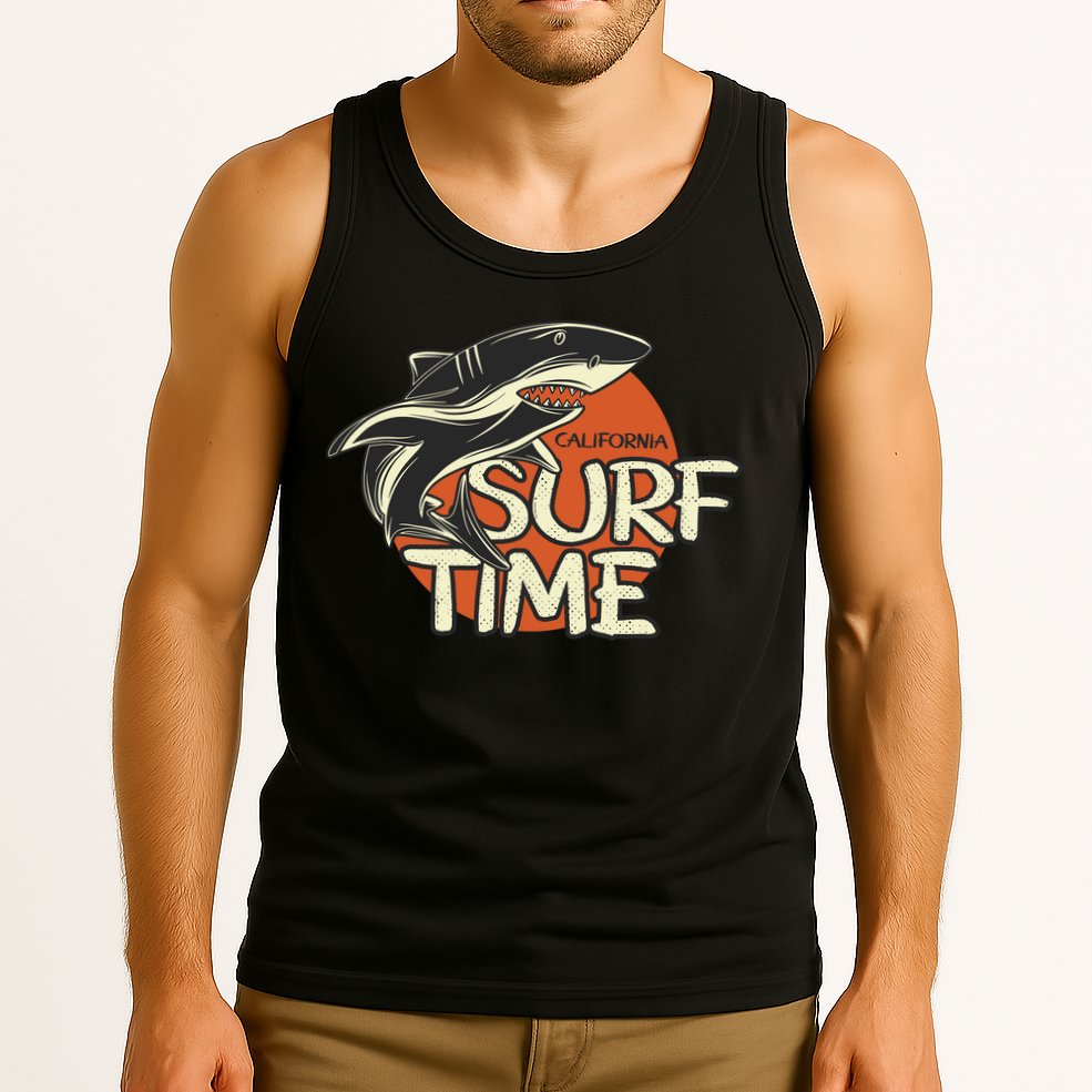 Surf Time Shark Tank Top