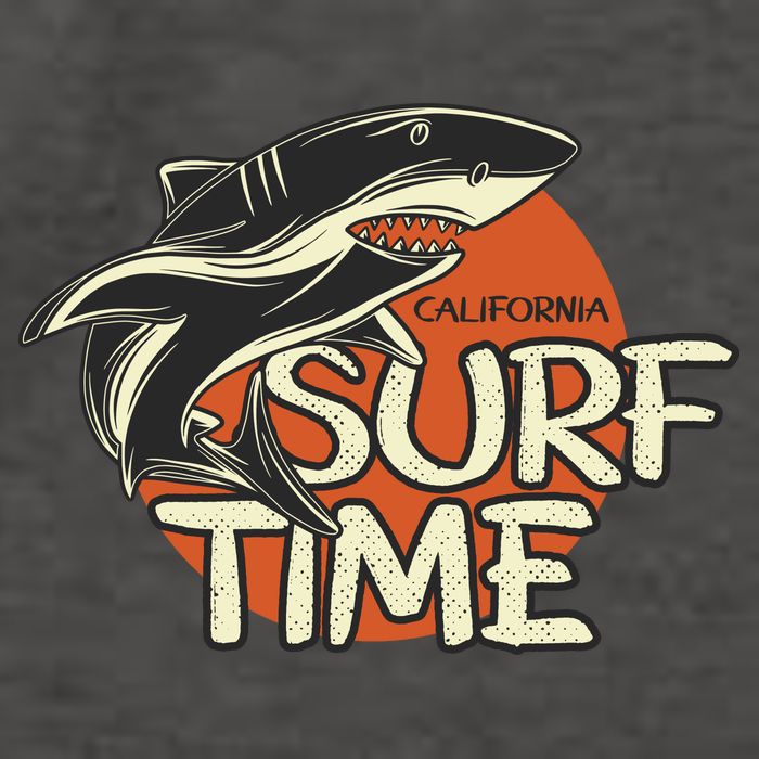 Surf Time Shark Vector Backpack