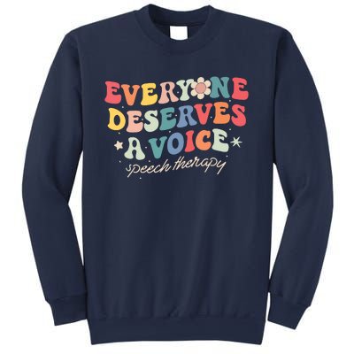 Speech Therapy Speech Language Pathologist SLP Team Women Sweatshirt