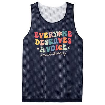 Speech Therapy Speech Language Pathologist SLP Team Women Mesh Reversible Basketball Jersey Tank